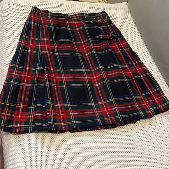 Tabi international Vimtage plaid skirt ladies size 4 - Picture 4 of 7